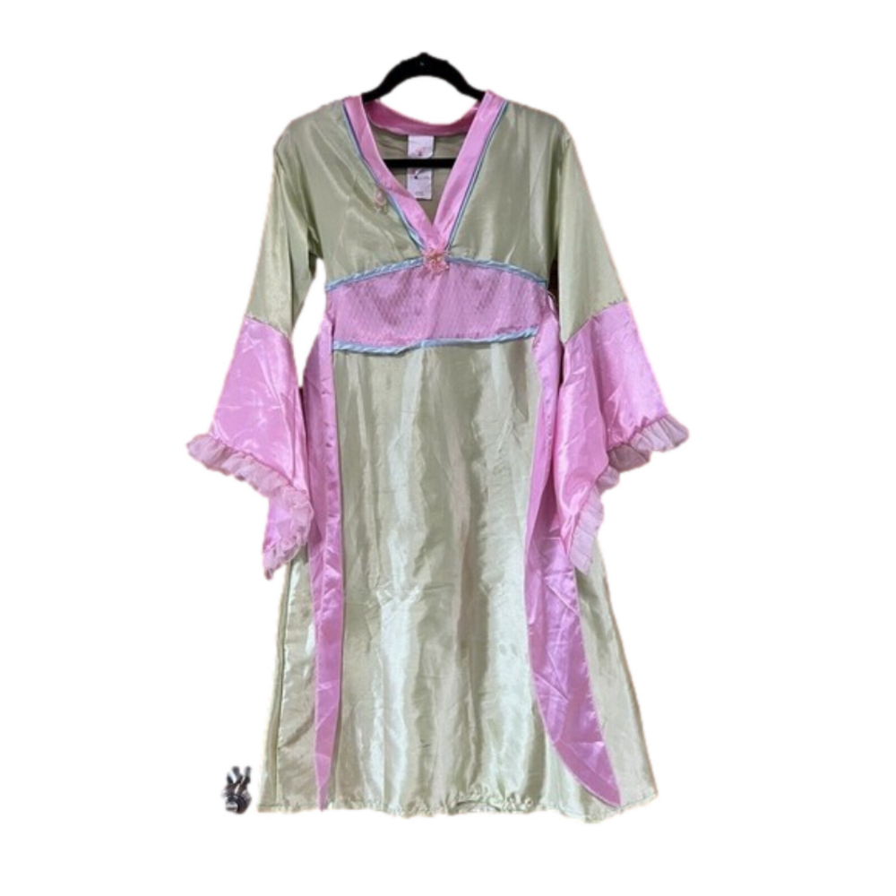 New Rubie’s PLUM BLOSSOM PRINCESS Costume Girls L Mulan Geisha Asian